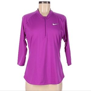 Nike 3/4 Sleeve Half Zip